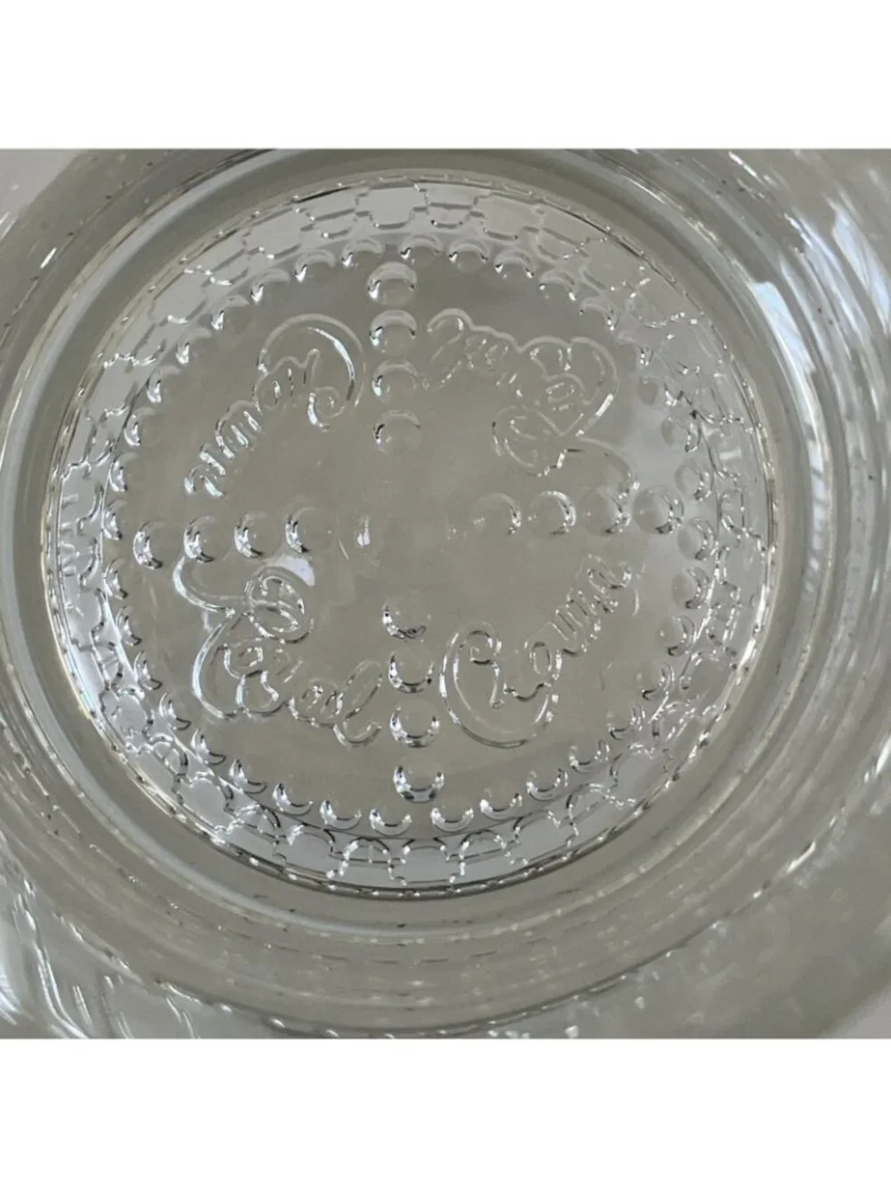 Set of 2 Crown Royal Heavy Bottom Rocks Glasses Pebbled Bottom with Logo
